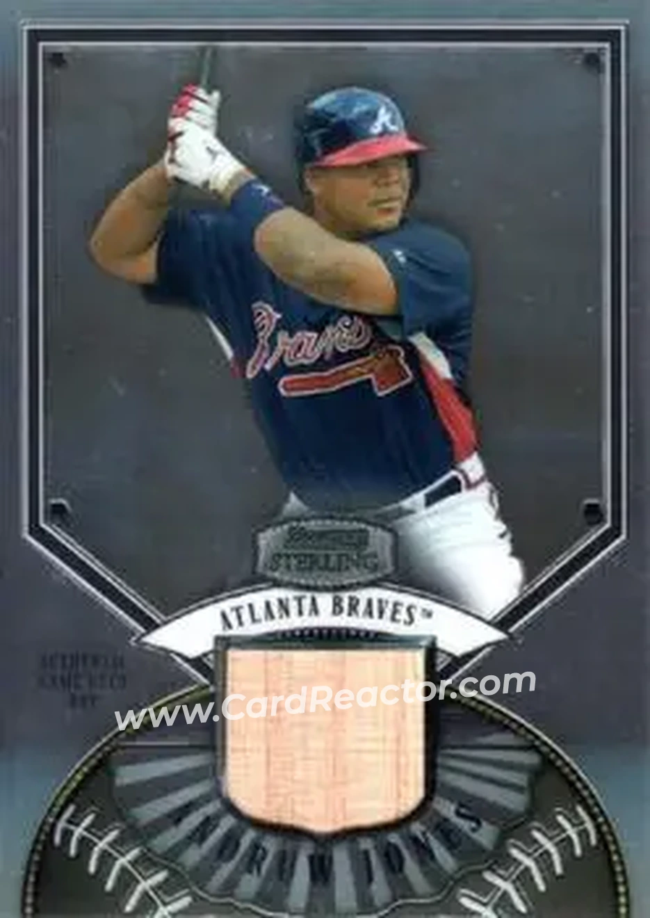 2007 Bowman Sterling #BS-AJ - Andruw Jones - Atlanta Braves - Front