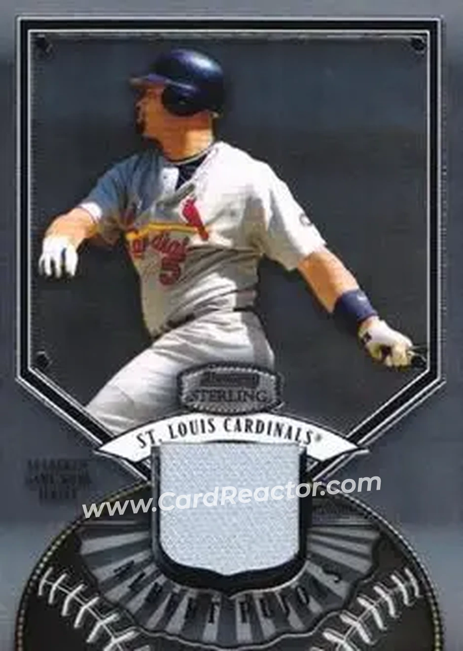 2007 Bowman Sterling #BS-AP - Albert Pujols - St. Louis Cardinals - Front 2007 Bowman Sterling #BS-AP - Albert Pujols - St. Louis Cardinals - Front