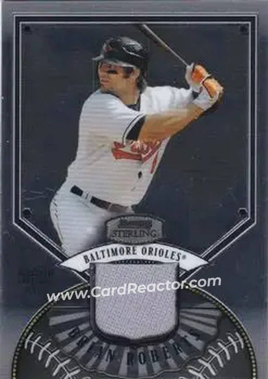2007 Bowman Sterling #BS-BR - Brian Roberts - Baltimore Orioles - Front 2007 Bowman Sterling #BS-BR - Brian Roberts - Baltimore Orioles - Front