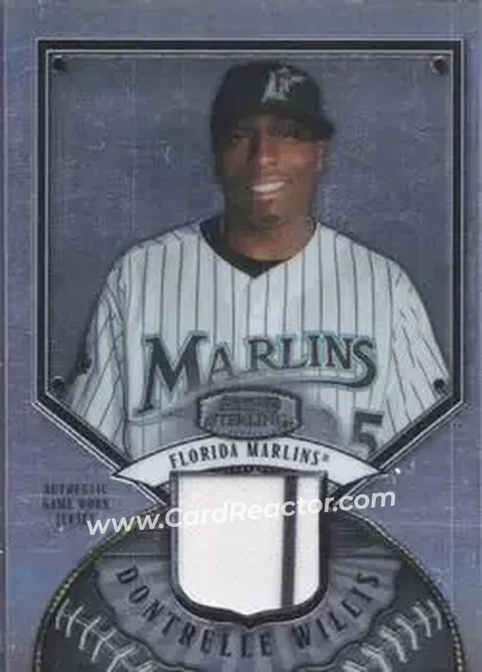 2007 Bowman Sterling #BS-DWW - Dontrelle Willis - Florida Marlins - Front 2007 Bowman Sterling #BS-DWW - Dontrelle Willis - Florida Marlins - Front