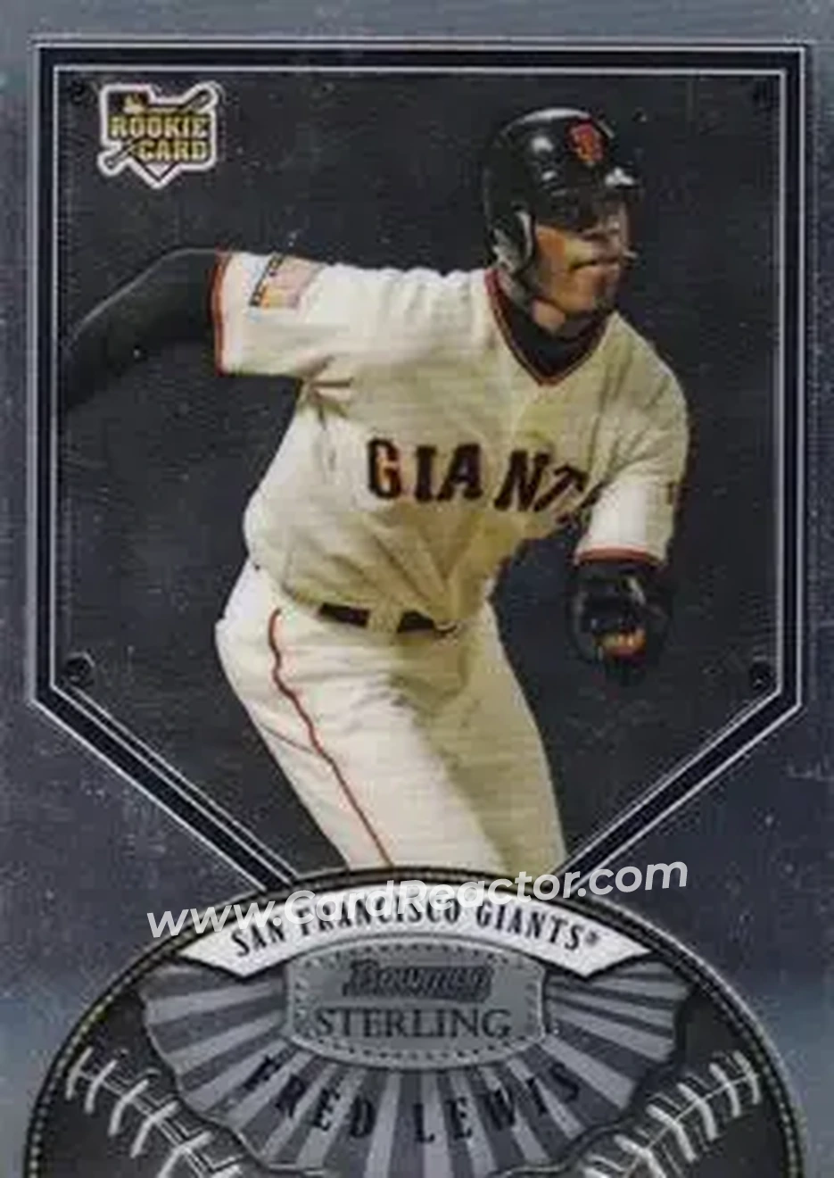 2007 Bowman Sterling #BS-FL - Fred Lewis - San Francisco Giants - Front