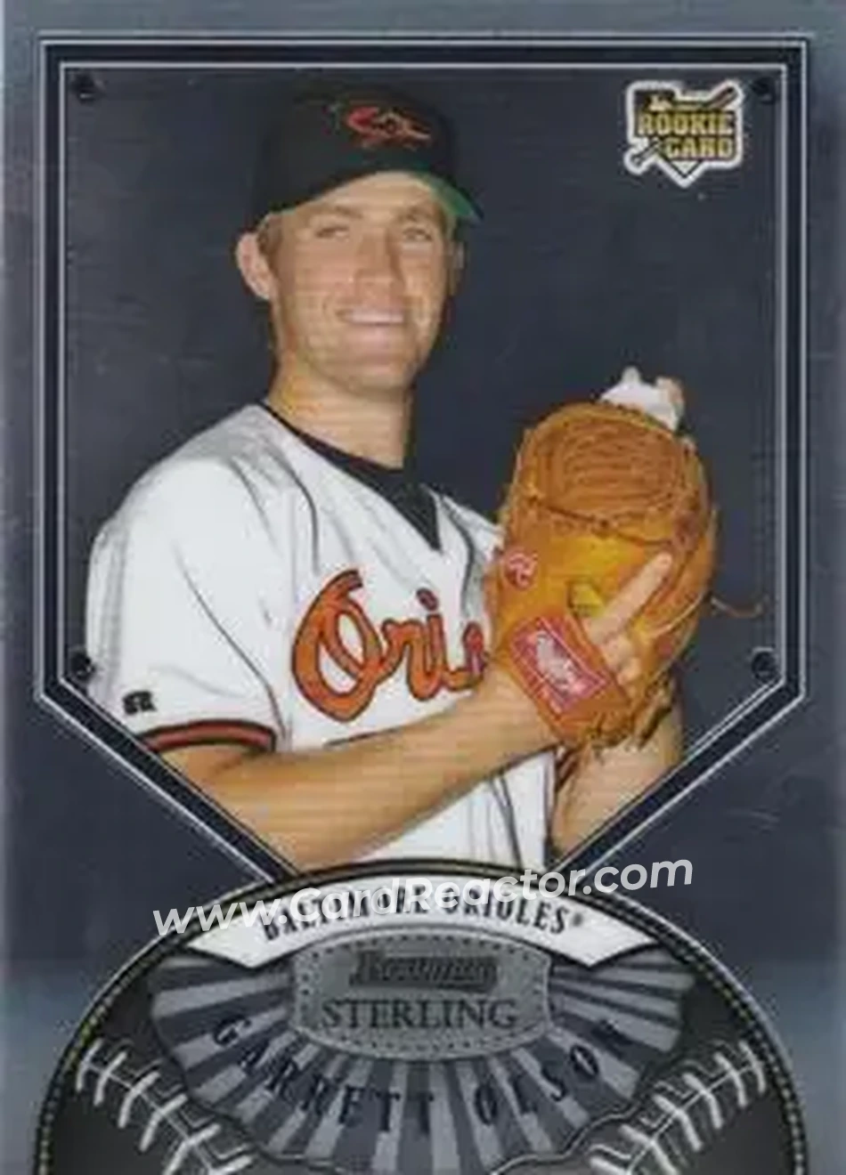 2007 Bowman Sterling #BS-GO - Garrett Olson - Baltimore Orioles - Front