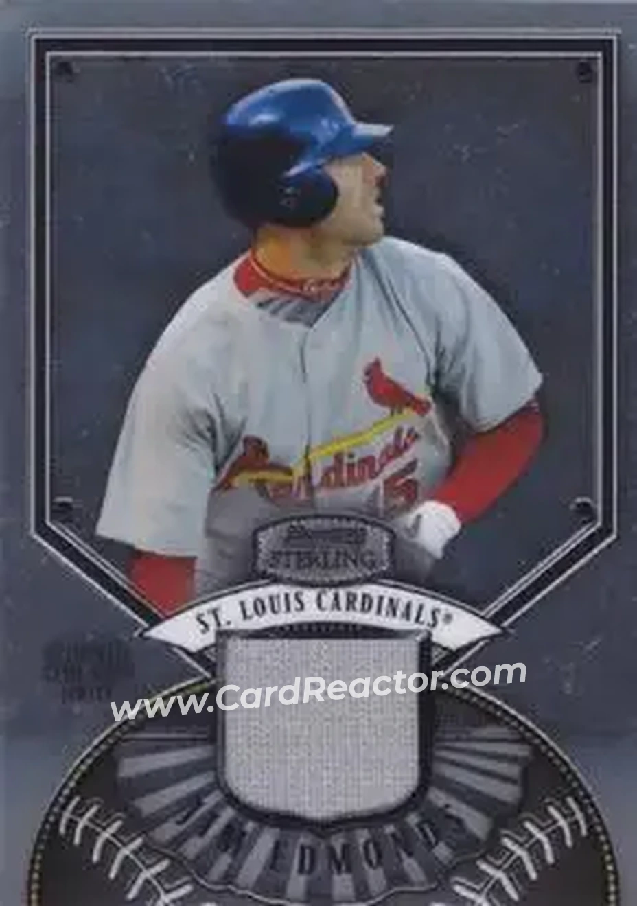 2007 Bowman Sterling #BS-JE - Jim Edmonds - St. Louis Cardinals - Front 2007 Bowman Sterling #BS-JE - Jim Edmonds - St. Louis Cardinals - Front