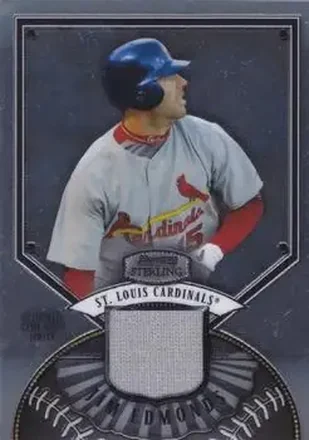 2007 Bowman Sterling #BS-JE - Jim Edmonds - St. Louis Cardinals