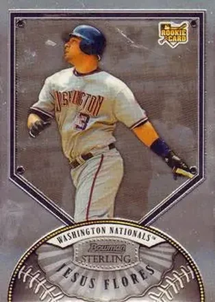 2007 Bowman Sterling #BS-JF - Jesus Flores - Washington Nationals
