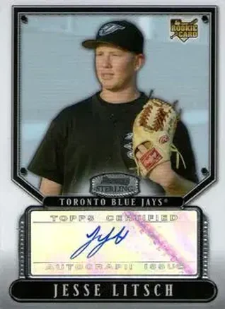 2007 Bowman Sterling #BS-JL - Jesse Litsch - Toronto Blue Jays