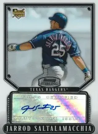 2007 Bowman Sterling #BS-JS - Jarrod Saltalamacchia - Texas Rangers