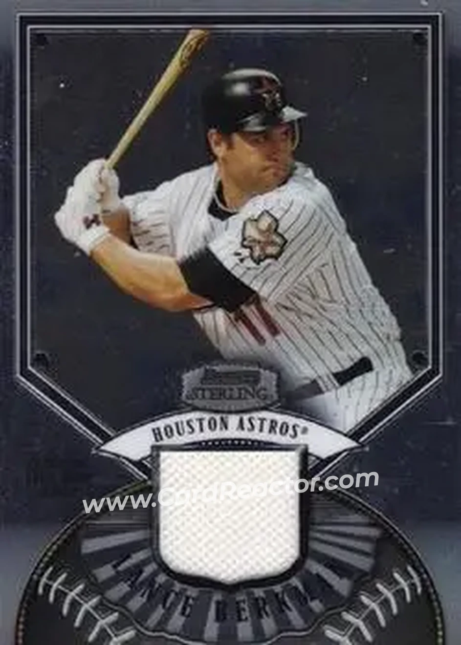 2007 Bowman Sterling #BS-LB - Lance Berkman - Houston Astros - Front 2007 Bowman Sterling #BS-LB - Lance Berkman - Houston Astros - Front