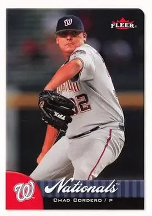 2007 Fleer #1 - Chad Cordero - Washington Nationals