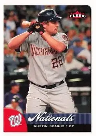 2007 Fleer #4 - Austin Kearns - Washington Nationals