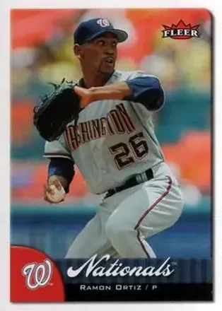 2007 Fleer #5 - Ramon Ortiz - Washington Nationals