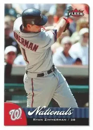 2007 Fleer #7 - Ryan Zimmerman - Washington Nationals