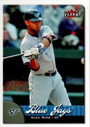 2007 Fleer #12 - Alex Rios - Toronto Blue Jays