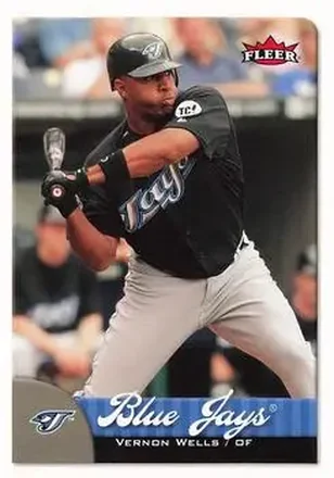 2007 Fleer #13 - Vernon Wells - Toronto Blue Jays