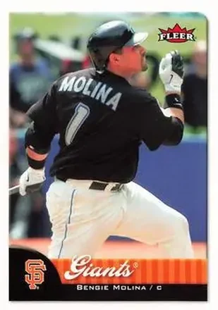 2007 Fleer #18 - Bengie Molina - San Francisco Giants