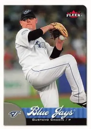 2007 Fleer #19 - Gustavo Chacin - Toronto Blue Jays