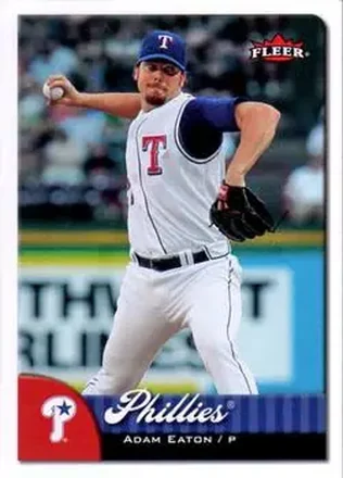 2007 Fleer #24a - Adam Eaton - Philadelphia Phillies