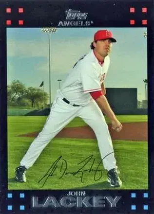 2007 Topps #1 - John Lackey - Los Angeles Angels