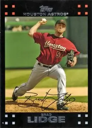 2007 Topps #3 - Brad Lidge - Houston Astros