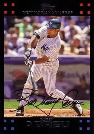 2007 Topps #5 - Bob Abreu - New York Yankees