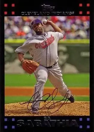 2007 Topps #10 - CC Sabathia - Cleveland Indians