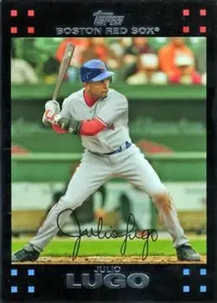 2007 Topps #11 - Julio Lugo - Boston Red Sox