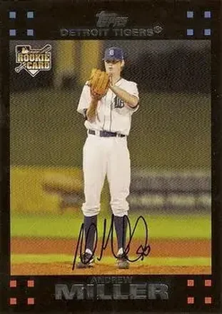 2007 Topps #15b - Andrew Miller - Detroit Tigers