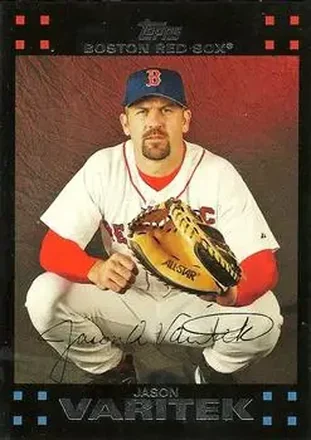 2007 Topps #16 - Jason Varitek - Boston Red Sox