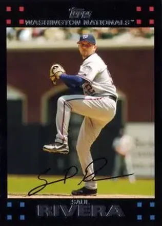 2007 Topps #17 - Saul Rivera - Washington Nationals