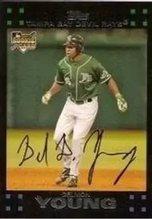 2007 Topps #20b - Delmon Young - Tampa Bay Devil Rays