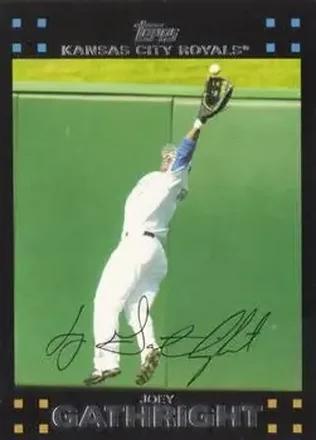 2007 Topps #27 - Joey Gathright - Kansas City Royals