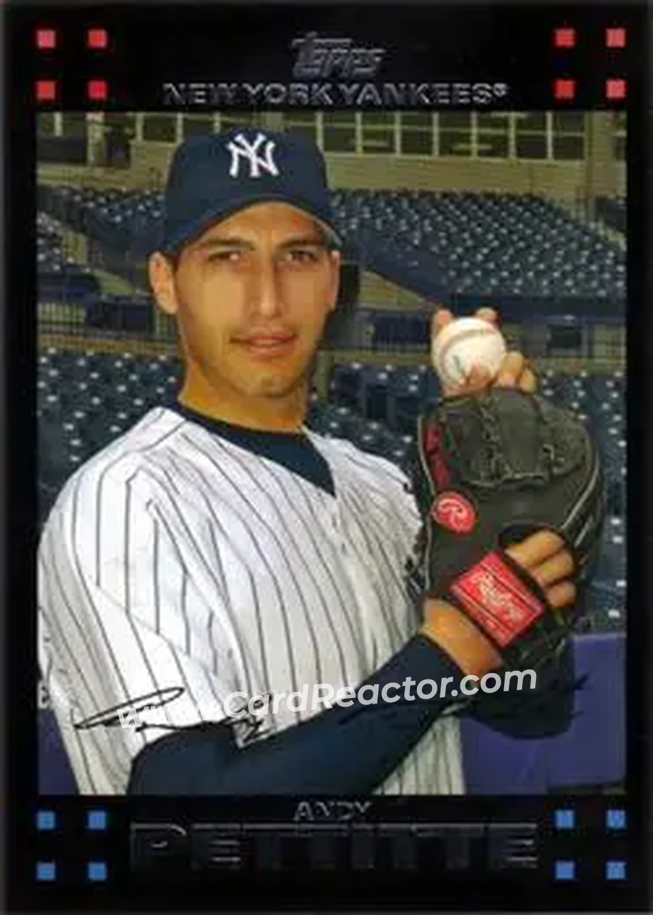 2007 Topps #32 - Andy Pettitte - New York Yankees - Front