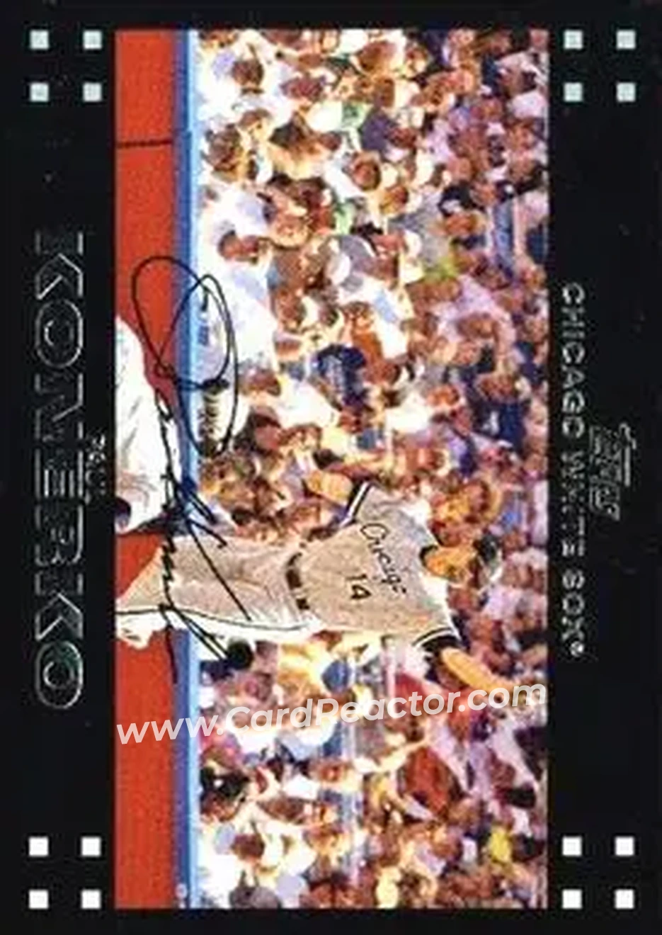2007 Topps #34 - Paul Konerko - Chicago White Sox - Front