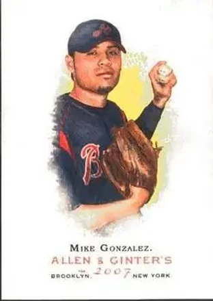 2007 Topps Allen & Ginter #2 - Michael Gonzalez - Atlanta Braves