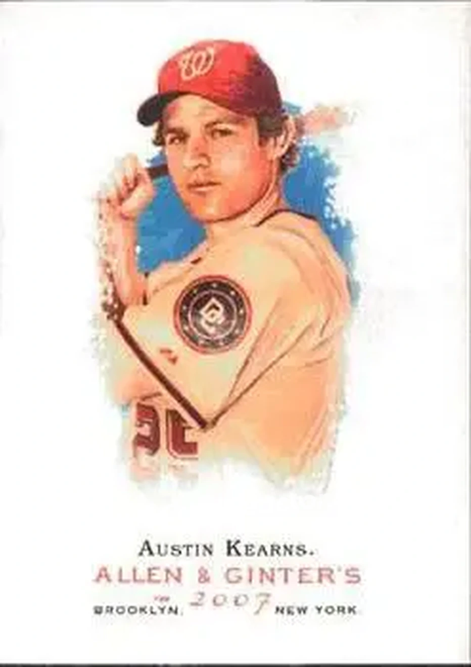 2007 Topps Allen & Ginter #3 - Austin Kearns - Washington Nationals - Front
