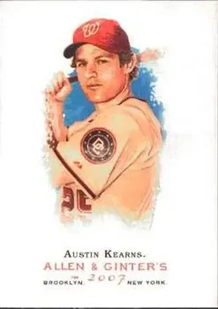 2007 Topps Allen & Ginter #3 - Austin Kearns - Washington Nationals