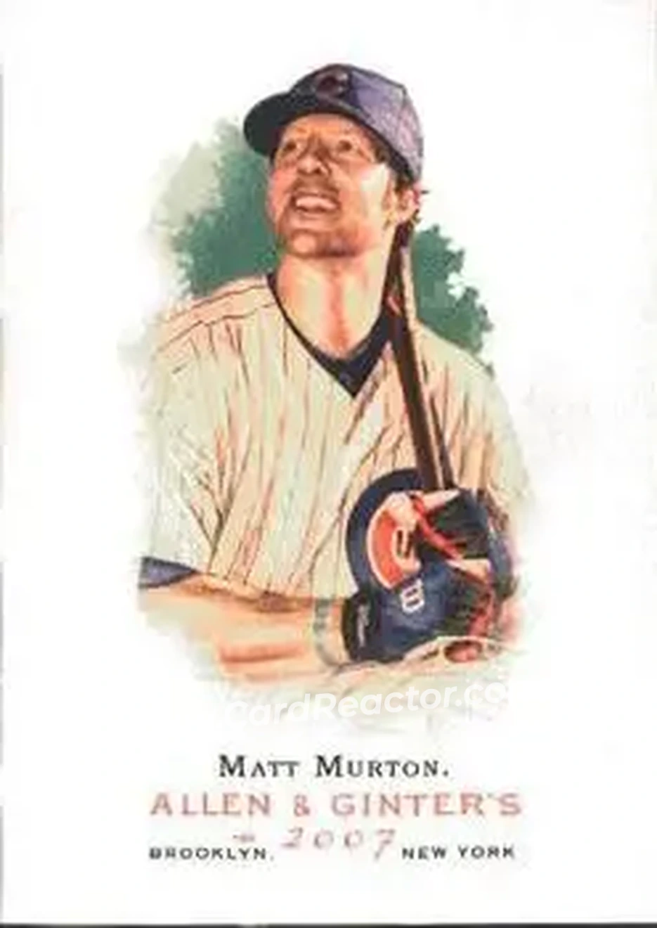2007 Topps Allen & Ginter #6 - Matt Murton - Chicago Cubs - Front
