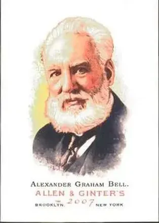 2007 Topps Allen & Ginter #9 - Alexander Graham Bell