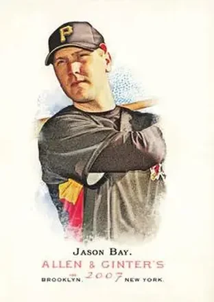 2007 Topps Allen & Ginter #10 - Jason Bay - Pittsburgh Pirates