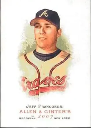 2007 Topps Allen & Ginter #15 - Jeff Francoeur - Atlanta Braves