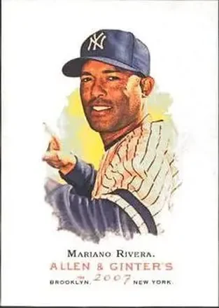 2007 Topps Allen & Ginter #18 - Mariano Rivera - New York Yankees