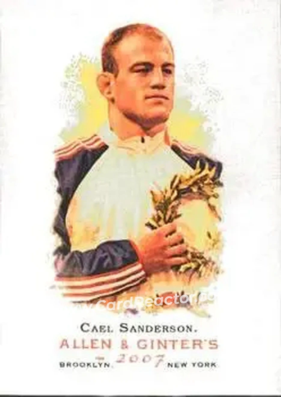 2007 Topps Allen & Ginter #23 - Cael Sanderson - USA - Front