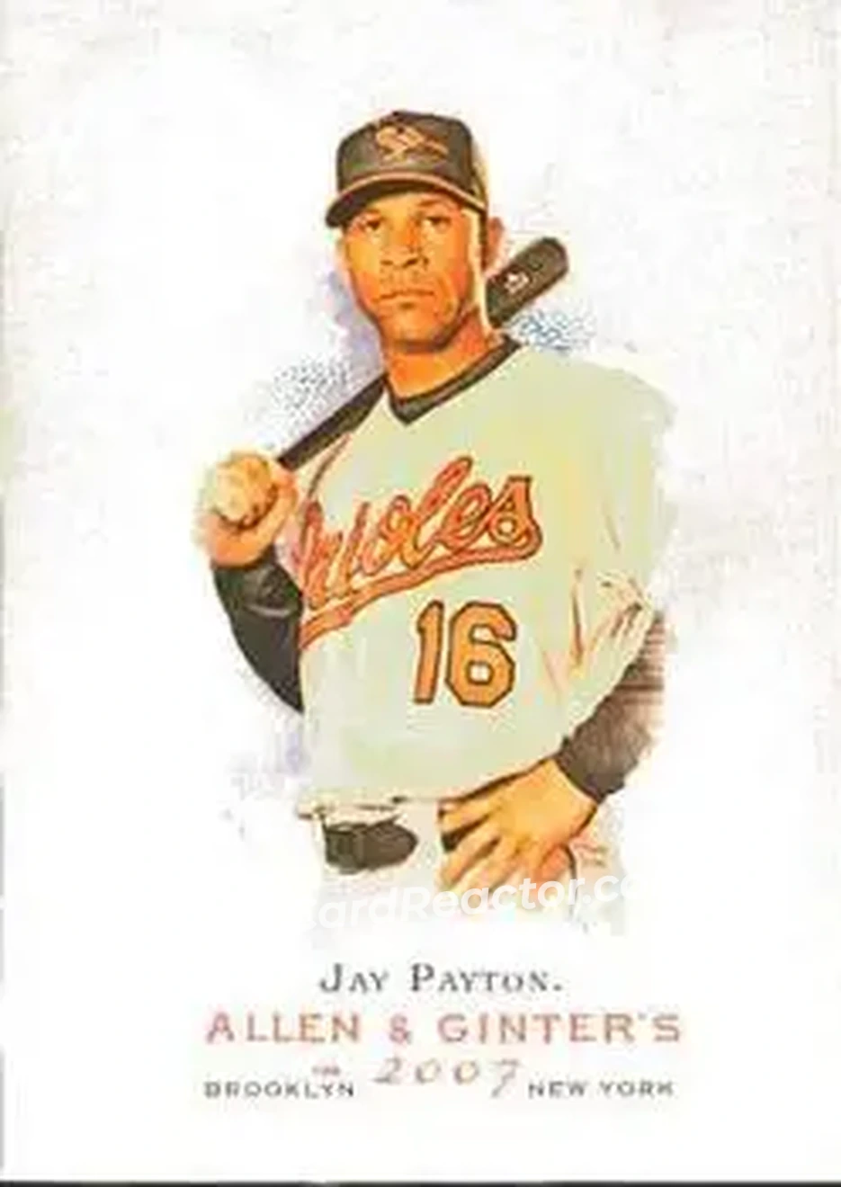 2007 Topps Allen & Ginter #25 - Jay Payton - Baltimore Orioles - Front 2007 Topps Allen & Ginter #25 - Jay Payton - Baltimore Orioles - Front