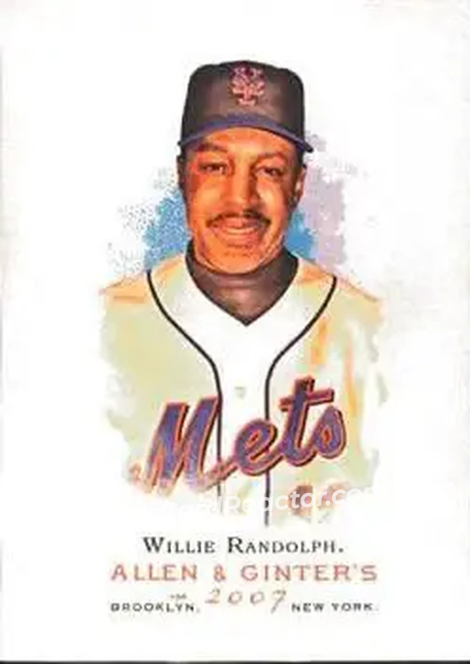 2007 Topps Allen & Ginter #28 - Willie Randolph - New York Mets - Front