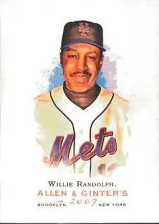 2007 Topps Allen & Ginter #28 - Willie Randolph - New York Mets