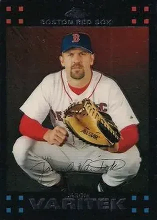 2007 Topps Chrome #9 - Jason Varitek - Boston Red Sox