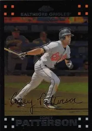 2007 Topps Chrome #11 - Corey Patterson - Baltimore Orioles
