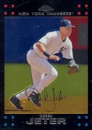 2007 Topps Chrome #21 - Derek Jeter - New York Yankees