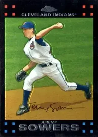 2007 Topps Chrome feature card