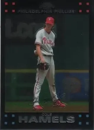 2007 Topps Chrome feature card